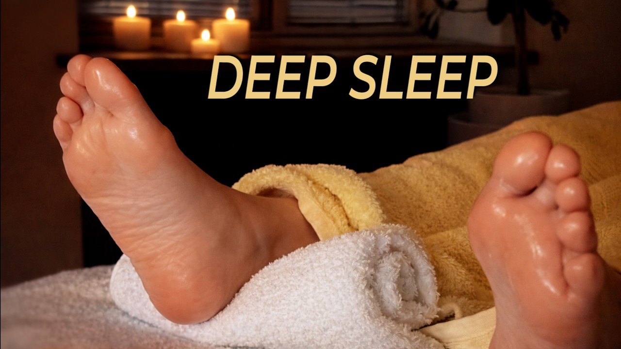 ASMR 3 часа массажа стоп и ног 😴 Для глубокого сна