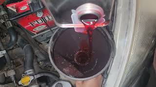 #Toyota Vitz Engine#Knocking And CVT Transmission Oil #catalytic Fuel Filter Fuel injector Cleaning