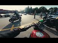 POV Ride | Bikes N' Coffee YVR | Ducati Scrambler | RAW