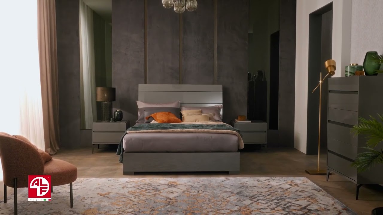 Graphite bedroom
