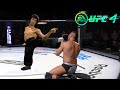 UFC4 Bruce Lee vs Wrestling Guru Champion EA Sports UFC 4