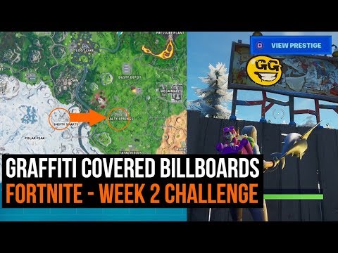 Where Are The Graffiti Covered Billboards In Fortnite Artradarjournal Com