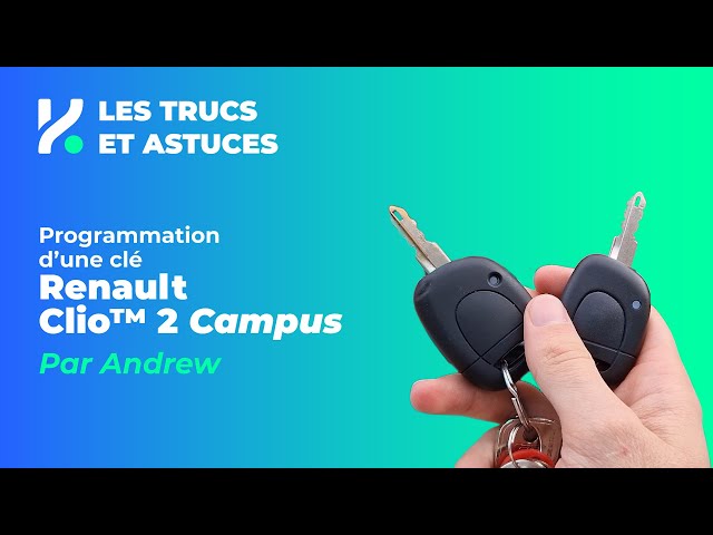 Double Clé Renault Clio 2 Clio 3 Twingo 2 Megane Kangoo Trafic Master