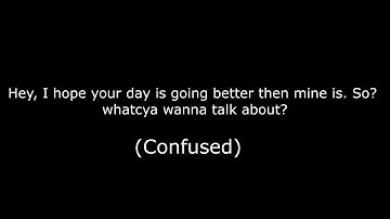 Voice Acting Practice Lines And Emotions!
