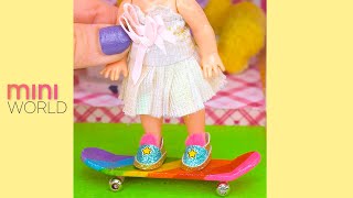 DIY Miniature Item for Dollhouse Barbie #Shorts