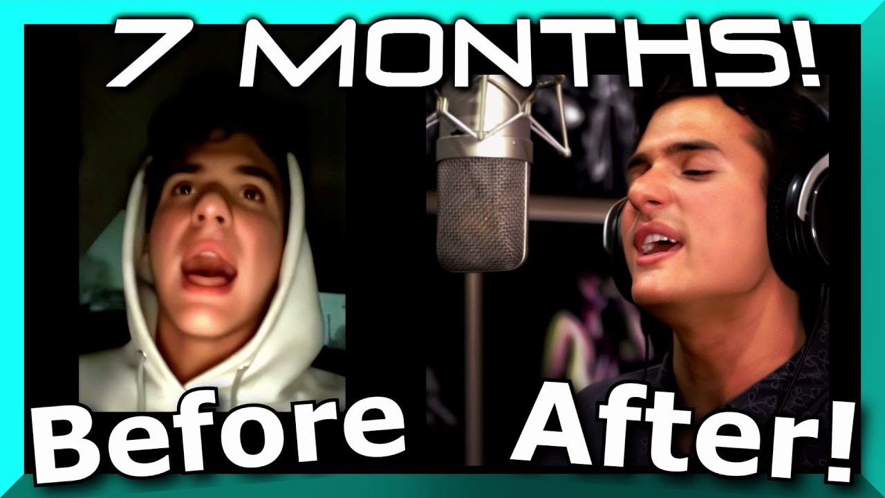 Vinny Angeli - Before And After From 0-7 Months Singing - Ken Tamplin Vocal Academy