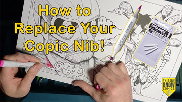 How to Replace Your Copic Nib!