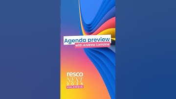 Resco Next agenda preview with Andrew Lorraine #conference #powerplatform #resco #valencia