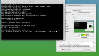 FreeBsd 12 mate desktop install wine screenshot 4