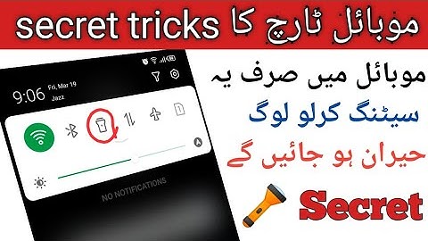 Android Mobile Torch Secret Trick | Android Torch Secrets by Asib Tech Pro