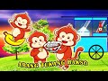 ABANG TUKANG BAKSO Lagu Anak Populer | Animasi Monyet Lucu 🐒🍌 (monkey) | Video Monyet Lucu | Kancaku