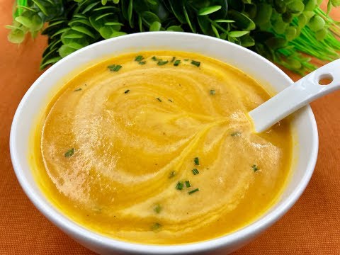 Видео рецепт Суп-пюре из батата