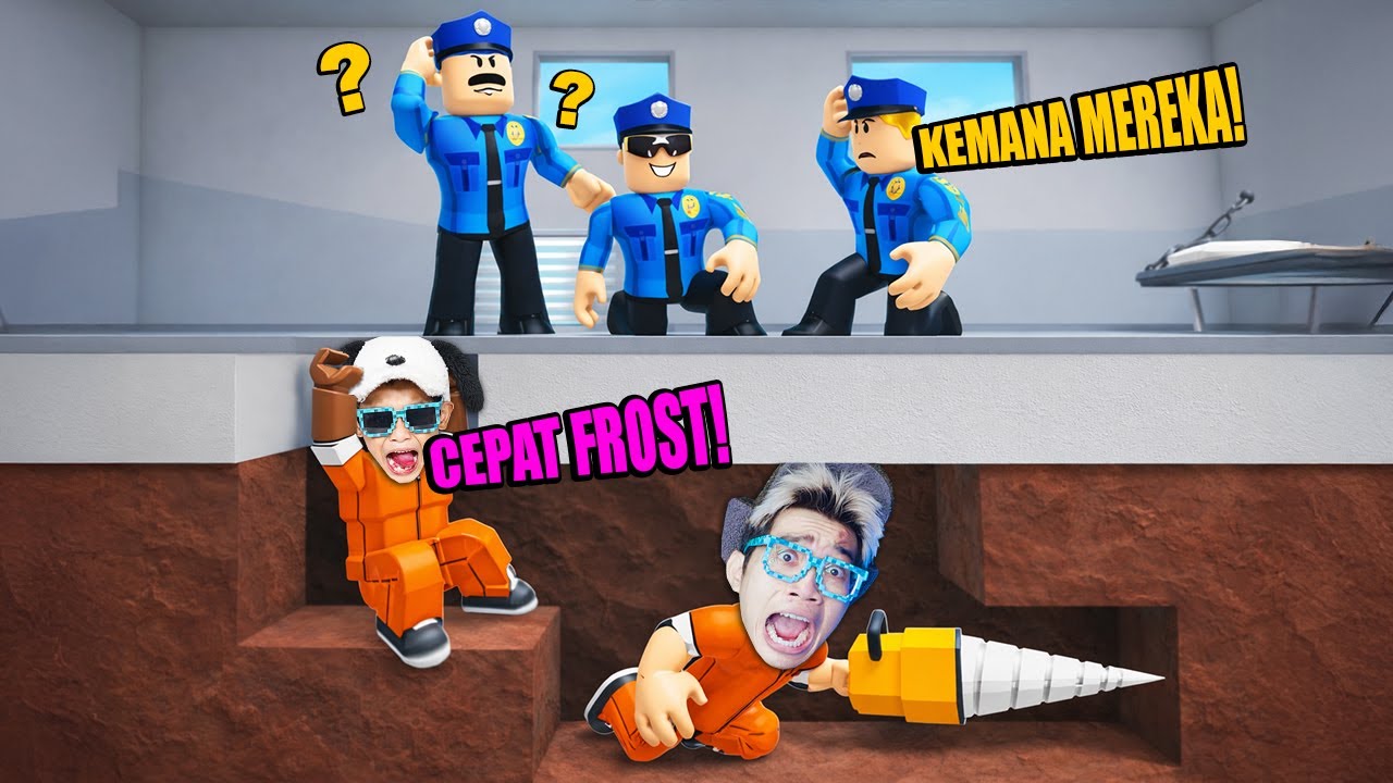 KITA DAN AGEN CIA BERHASIL KABUR DARI PENJARA PALING MENGERIKAN DI DUNIA ROBLOX!
