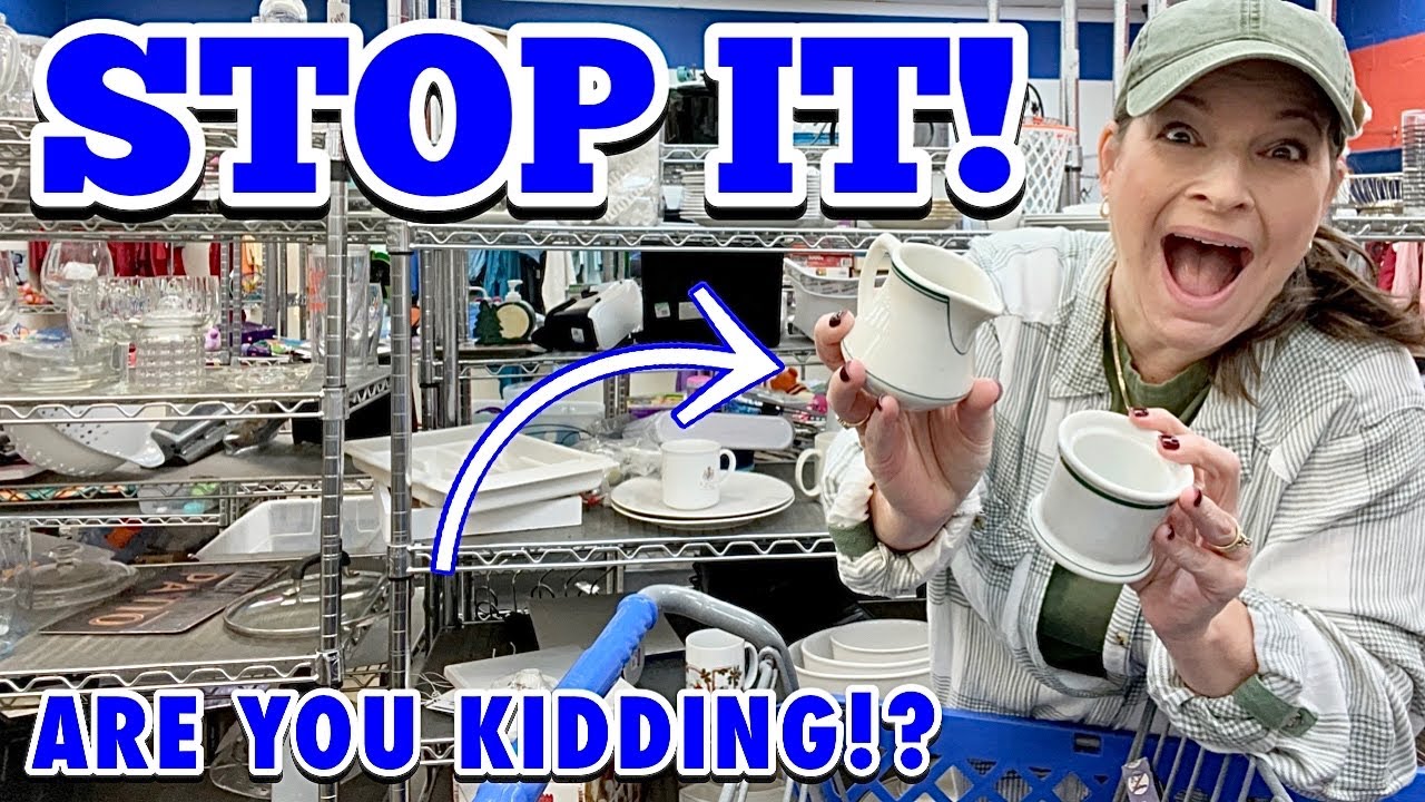 You’re Not Gonna Believe This… Look What I Found Thrift Store Shopping Today! 😱 Thrift Haul