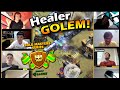 *New* Healer Golem Attack Strategy?!? Vale Breaks Clash!!