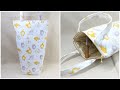 保冷保温2Lペットボトルバッグの簡単作り方 　バッグ作り方　How to make a plastic bottle bag