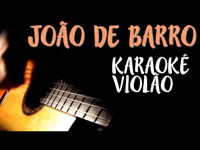 Maria Gadú (Leandro Léo) - Joao de Barro - Karaokê com Violão - Playback acústico class=