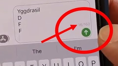 iPhone 11 Pro: How to Enable / Disable Messages Character Count | iOS 13