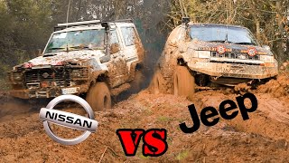 NISSAN VS JEEP V8 🔥 Ruta 4x4 FIN DE AÑO 2019 Club Ruter@s del Norte