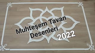 Tavan Köpük Çıta Süslemesi 2022