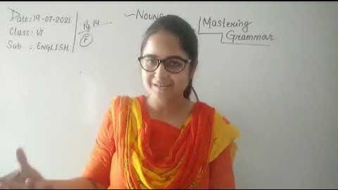 CLASS VI ENGLISH 19-07-2021 by Ms. Shweta Shukla