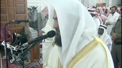 سورة التكوير للشيخ محمد خليل القارئ من تراويح قباء لعام 1433هجري