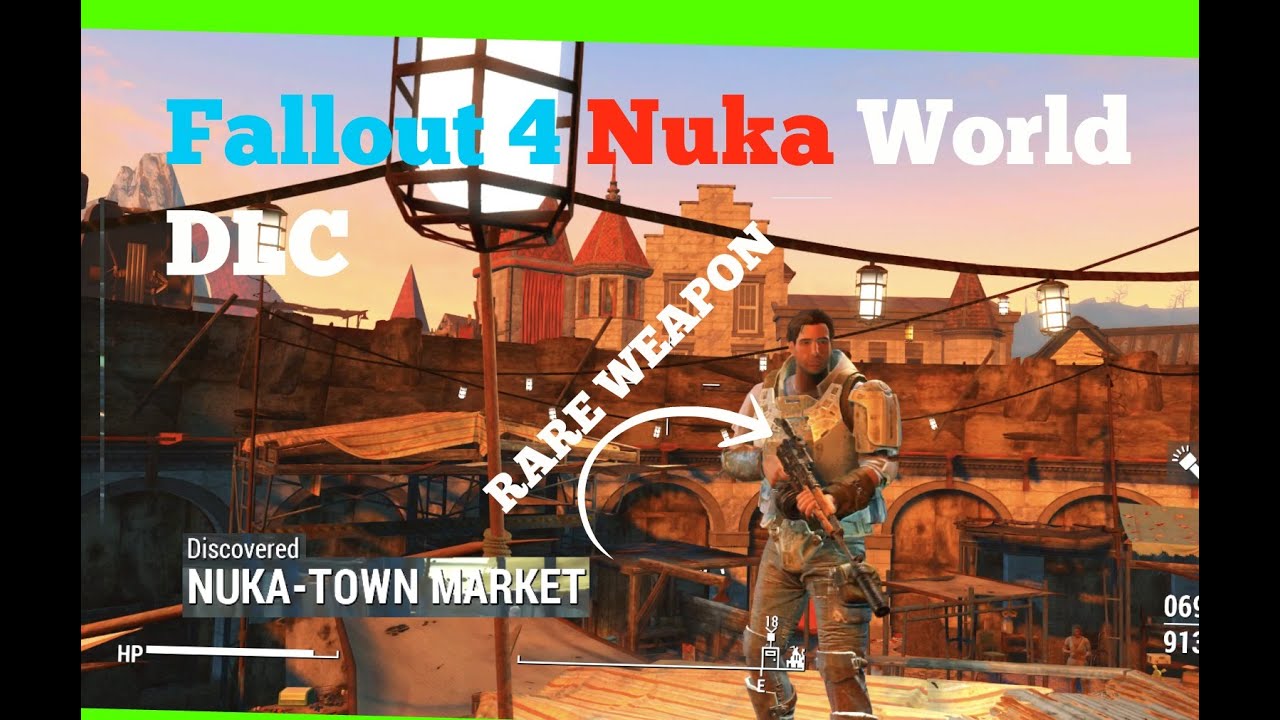 Fallout 4 Rare Weapons Nuka World Market YouTube