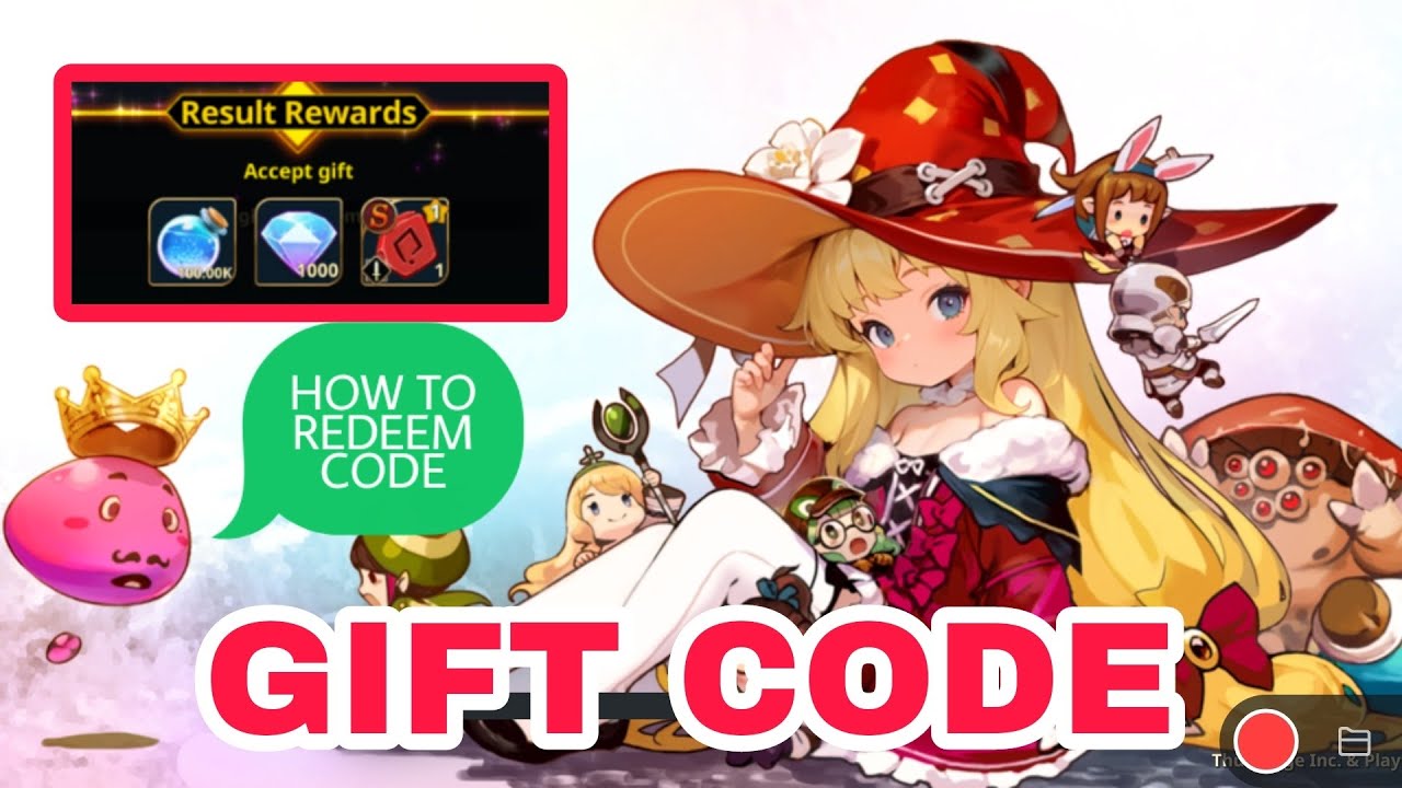 [ Gift Code / Coupon ] Witch Market: Adventure RPG Gift code / Coupon ...