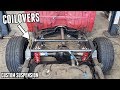 Mounting COILOVERS On the Drift Truck's CUSTOM Rear Suspension
