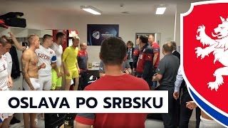 Oslava v kabině lvíčat po Srbsku