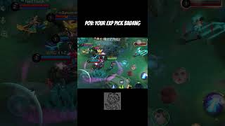 POV: We got Badang Exp #mlbb #mobilelegends  #recklesstz #shorts