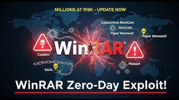 Millions at Risk: The WinRAR Zero-Day Hack Explained!