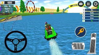 Jet Ski Racing Games: Jetski Shooting - Boat Games  - Boat racing game- Android gameplay screenshot 1