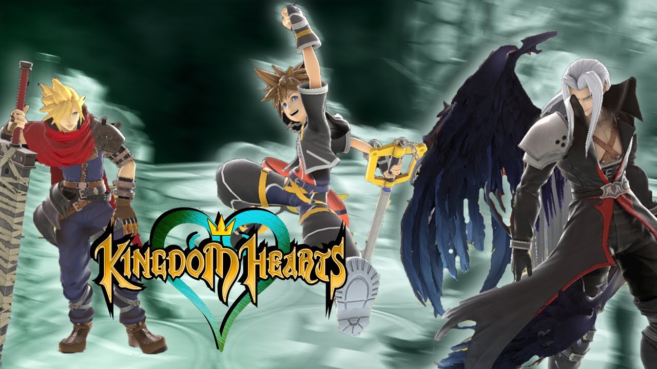Cloud/Sephiroth Kingdom Hearts Outfit Vs Sora Stamina Battle Final Blow