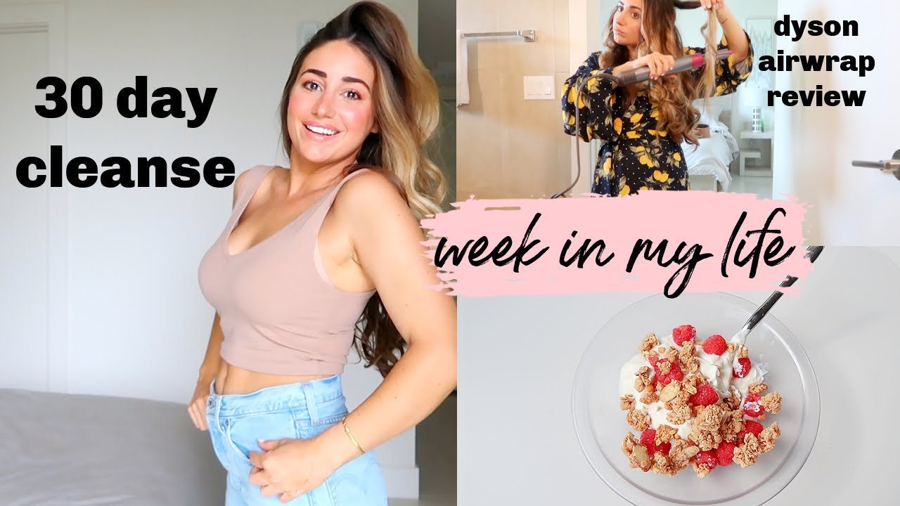 30 day cleanse to reset your life/Dyson Airwrap review/NYC travel vlog