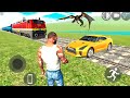 Train Vs GTR Driving Games: Indian Bikes Driving Game 3D - Android Gameplay 2024