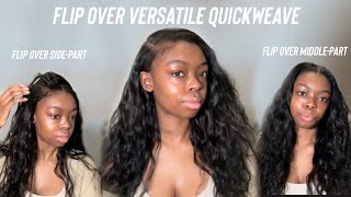 Versatile Quick Weave Method (Side part & Middle Part)| Ula Hair
