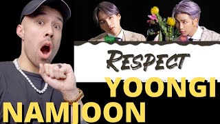 KIM NAMJOON AND MIN YOONGI RESPECT EACHOTHER