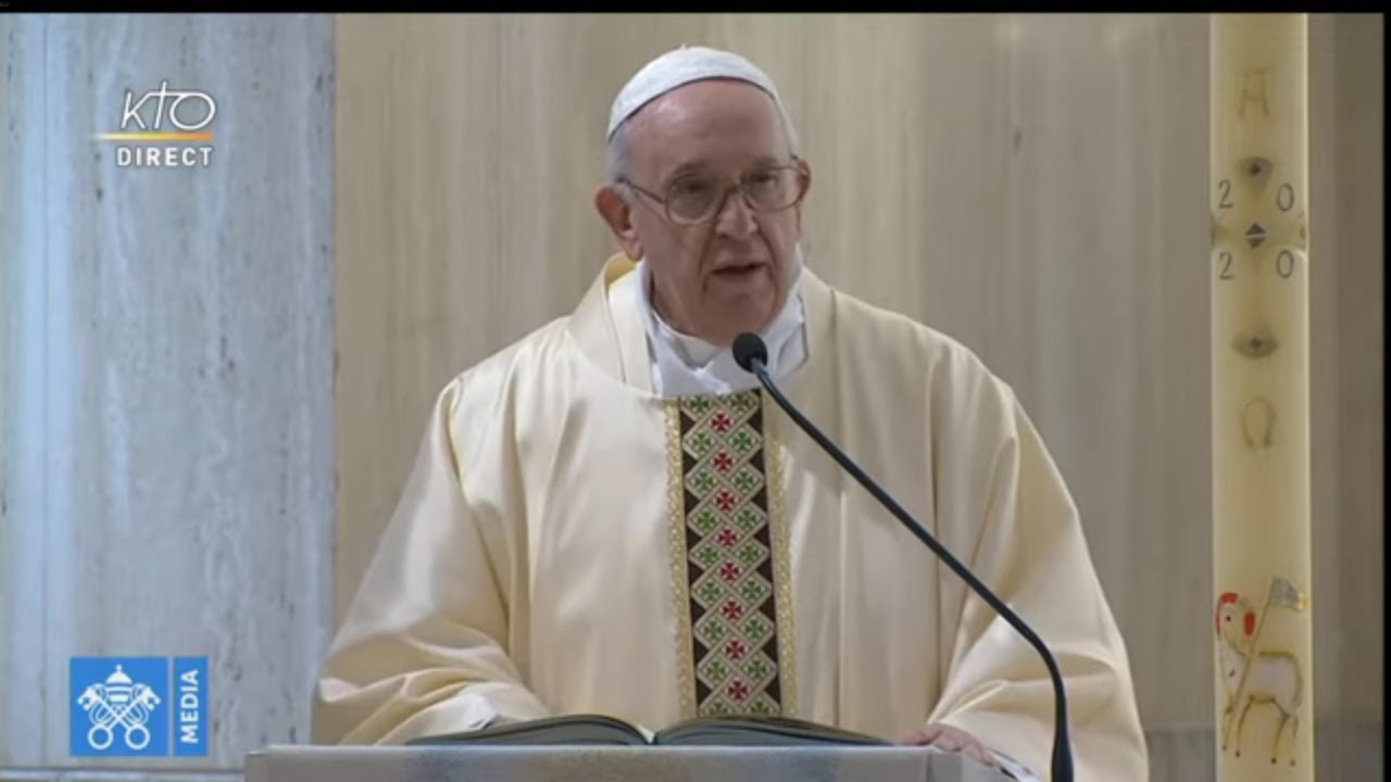 Messe du pape François du dimanche 3 mai 2020 - YouTube