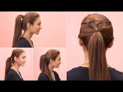 10 CUTE & EASY LOW PONYTAIL HAIRSTYLES | Milabu - YouTube