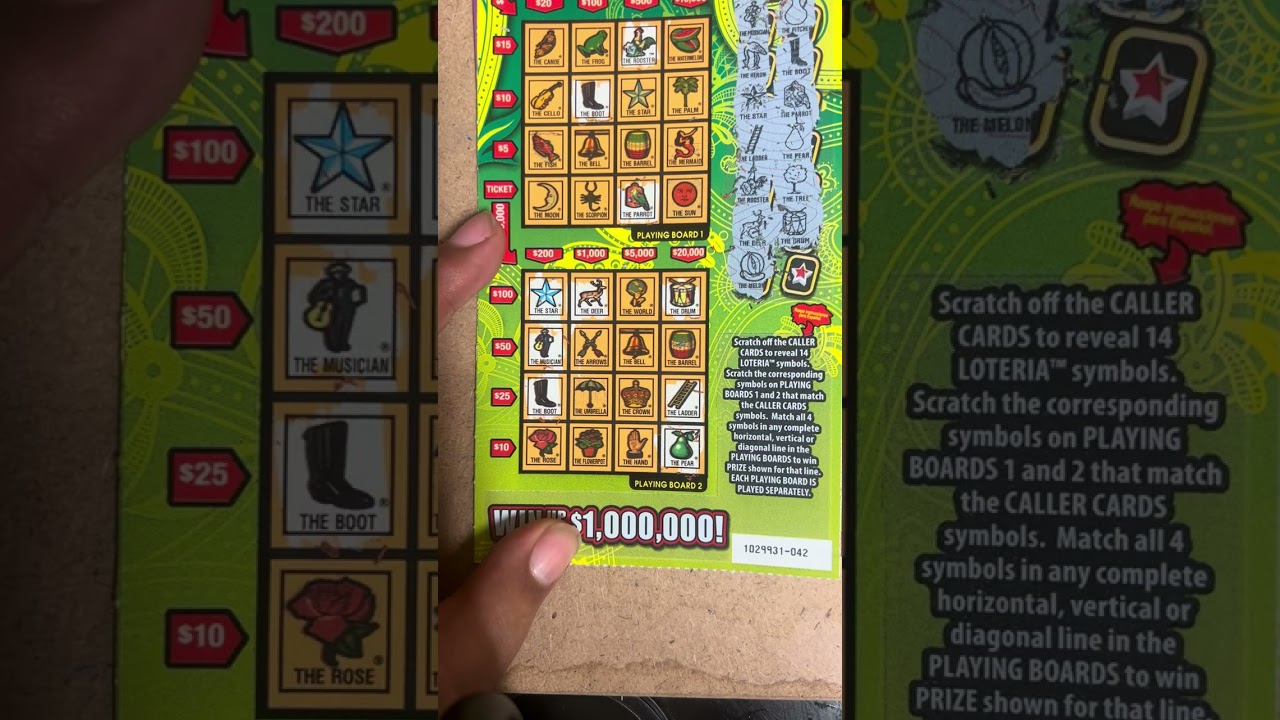 Лотерейные билеты с мгновенным выигрышем в Калифорнии 