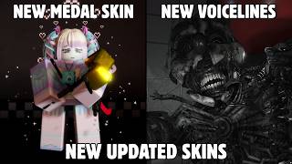 WINNING WITH NEW MEDAL FIGHTER SKIN AND UPDATED ANOMALY KILLER SKIN | Roblox Bite By Night
