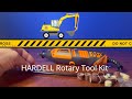 Demo of the features I like about the HARDELL Rotary Tool Kit *FULL REVIEW*