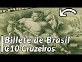 Hermoso billete de Brasil de 10 Cruzeiros [4K UHD]