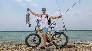 Bank Fishing for Catfish with an Ebike
