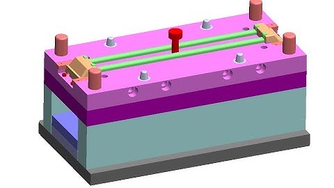Mold Design in Creo6 (Basic Core & Cavity).
