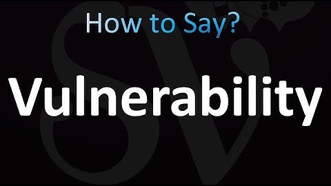 How to Pronounce Vulnerability (CORRECTLY)