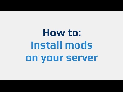 Video: How To Install Mod On The Server