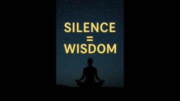 “Silence Isn’t Empty… It’s Full of Answers 🌌 | Ancient Wisdom”