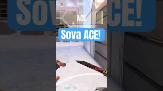 Sova Ace Valorant! #shorts #valorant #fyp #ace #valorantace #ace #valorantclutchmoments #gaming